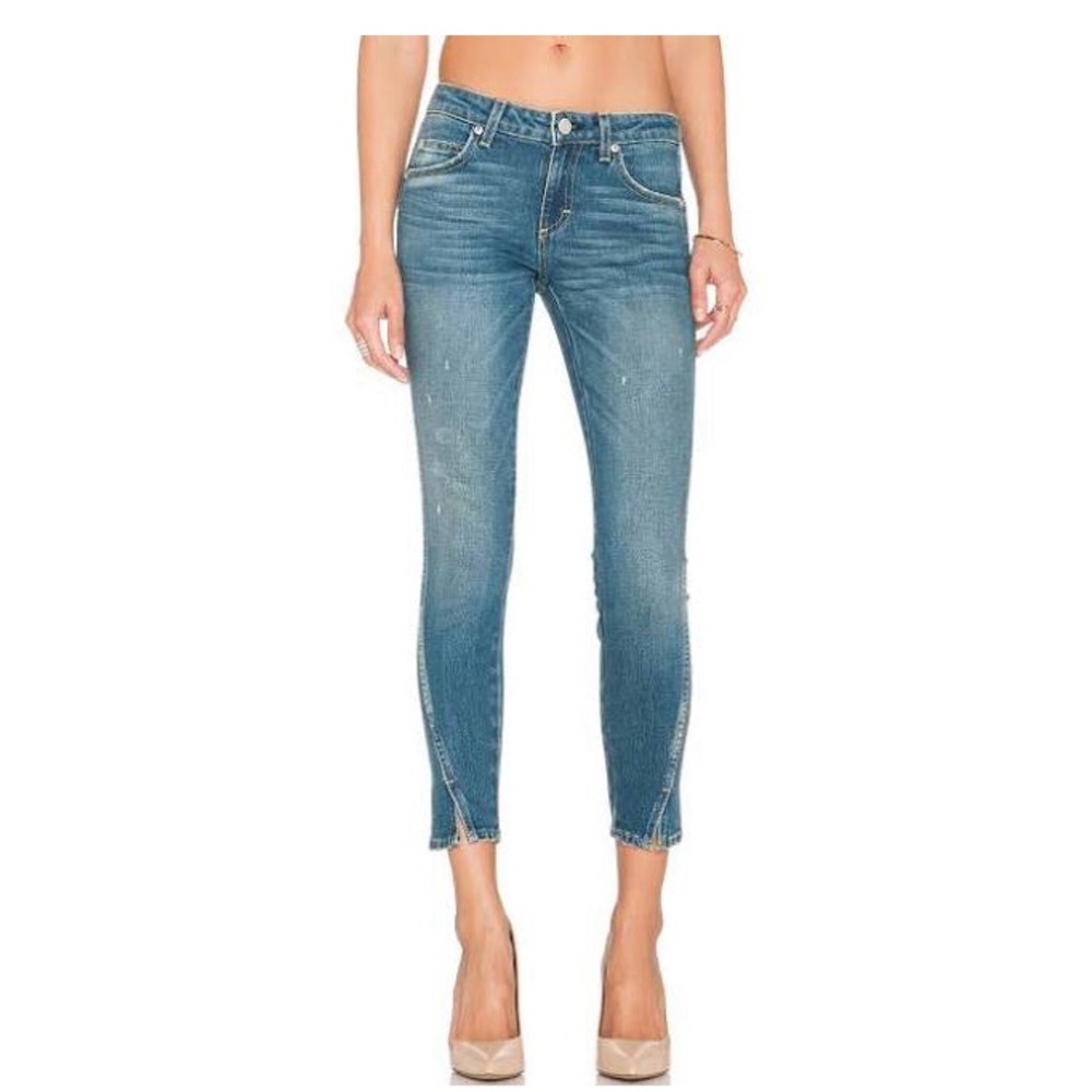 Amo twist jeans dive bar 28 cropped